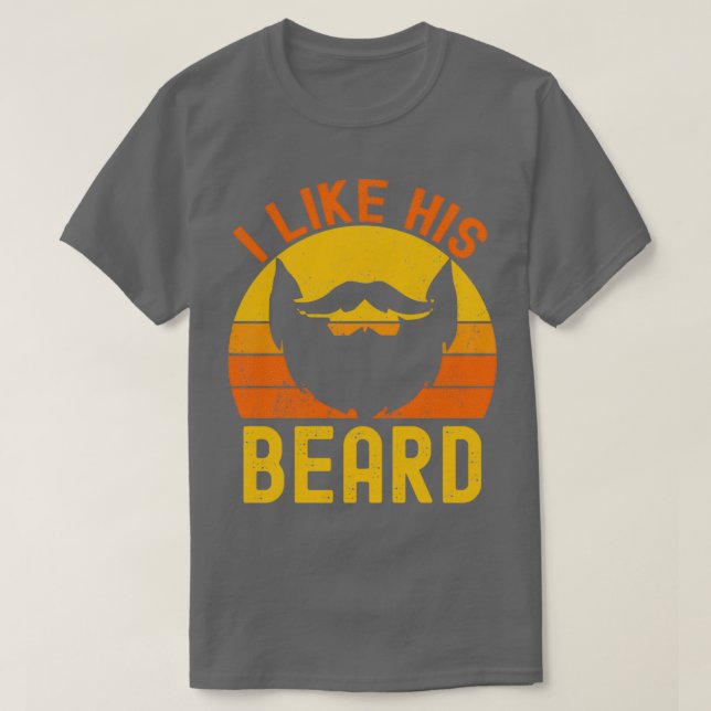 Camiseta me gusta su barba 22 (Diseño del anverso)
