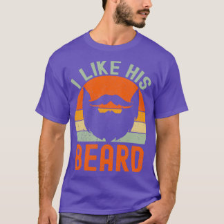 Camiseta me gusta su barba 25