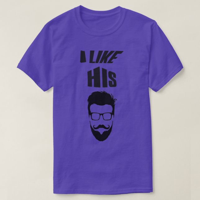 Camiseta Me Gusta Su Barba 43 (Diseño del anverso)