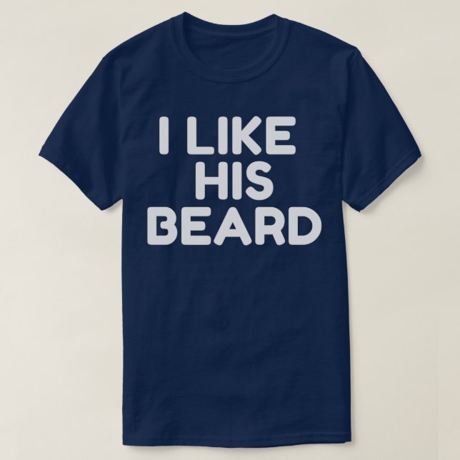 Camiseta Me Gusta Su Barba 7 (Diseño del anverso)