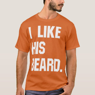 Camiseta Me Gusta Su Barba Gracioso Regalo 1