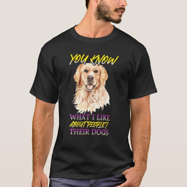 Camiseta Me Gusta Su Novedad De Perros Divertida (Anverso)