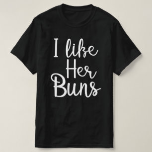 Camiseta me gusta su pareja divertida