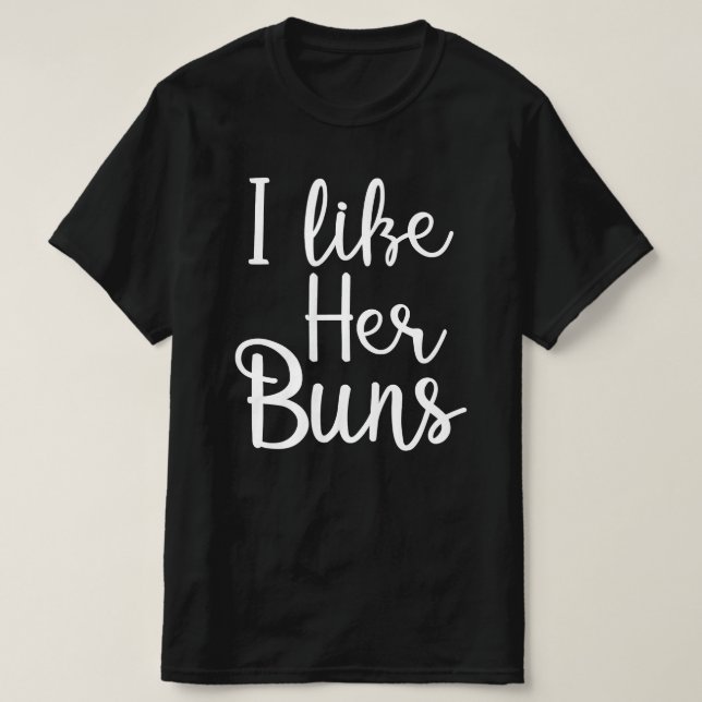 Camiseta me gusta su pareja divertida (Diseño del anverso)