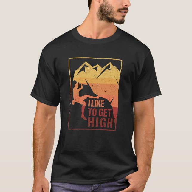 Camiseta Me gusta subir de diversión (Anverso)