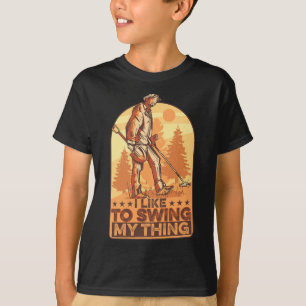 Camiseta Me Gusta Swing My Thny Metalizado Detecting Gol