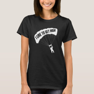 Camiseta Me Gusta Tener Alto Skydive Skydive Sky