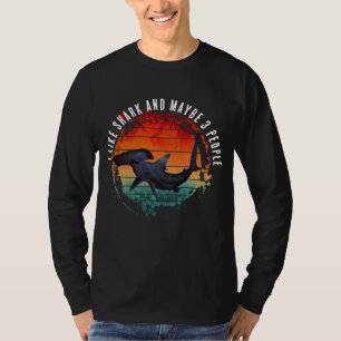 CAMISETA ME GUSTA TIBURÓN Y QUIZÁS 3 PERSONAS