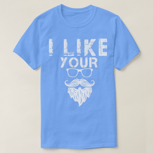 Camiseta Me Gusta Tu Barba 2 (Diseño del anverso)