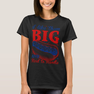 Camiseta Me gustan grandes y difíciles de manejar cita dive