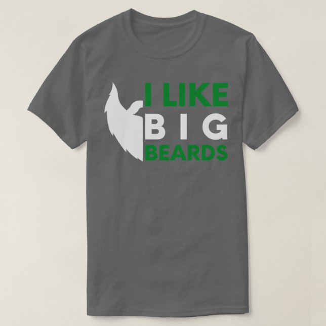 Camiseta Me gustan las barbas 38 (Diseño del anverso)
