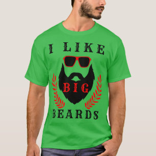 Camiseta Me gustan las barbas grandes