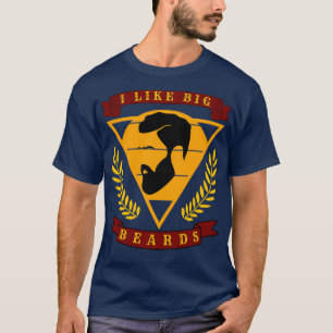 Camiseta Me gustan las barbas grandes 1