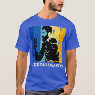 Camiseta Me gustan las barbas grandes 12