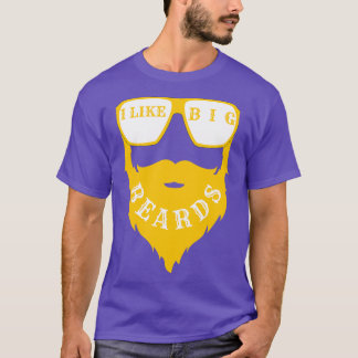 Camiseta Me gustan las barbas grandes 13