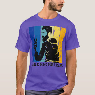 Camiseta Me gustan las barbas grandes 27