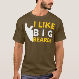Camiseta Me gustan las barbas grandes 7
