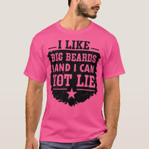 Camiseta Me gustan las barbas grandes y no puedo mentir 1