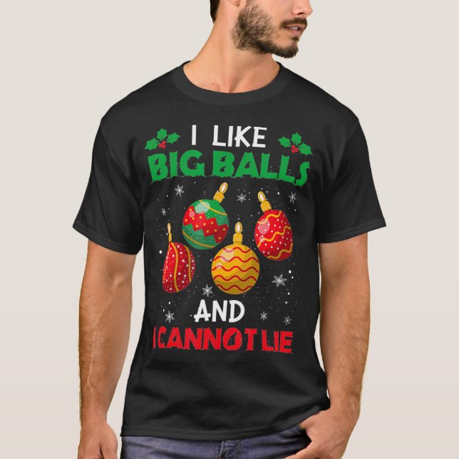 Camiseta Me Gustan Las Bolas Grandes Y No Puedo Mentir Navi (Anverso)