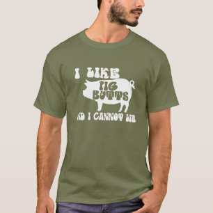 Camiseta Me Gustan Las Caballas De Cerdo Y No Puedo Mentir