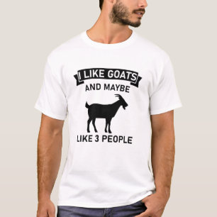 Camiseta Me Gustan Las Cabras Y Quizá 3 Personas