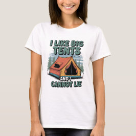 Camiseta Me gustan las carpas grandes y no puedo mentir - c