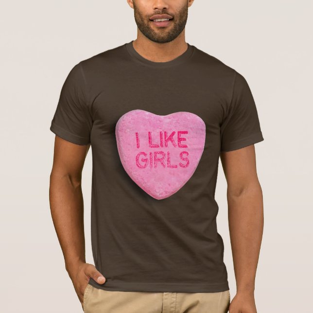 Camiseta Me gustan las chicas (Anverso)