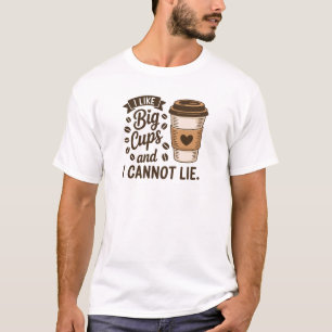 Camiseta Me gustan las copas grandes y no puedo mentir el c