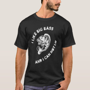 Camiseta Me gustan las lubinas grandes y no puedo mentir pe
