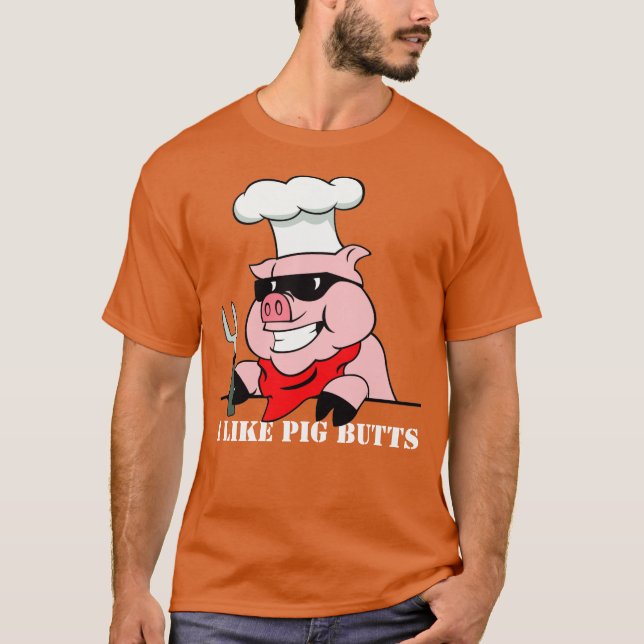 Camiseta Me Gustan Las Peras De Cerdo (Anverso)