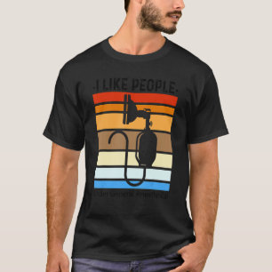 Camiseta Me Gustan las Personas Bajo Anestesia General Anes
