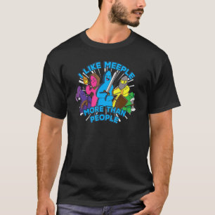 Camiseta Me gustan las personas más que la tabla u2013 Meep