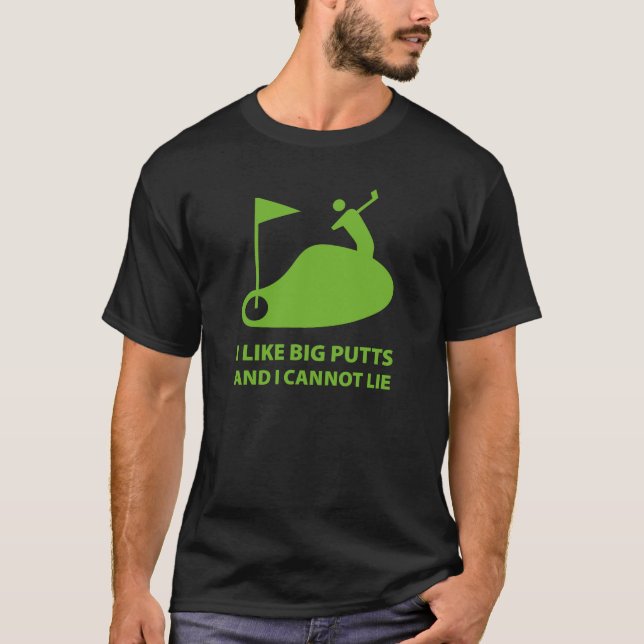 Camiseta Me Gustan Las Putas Grandes Y No Puedo Mentir. (Anverso)