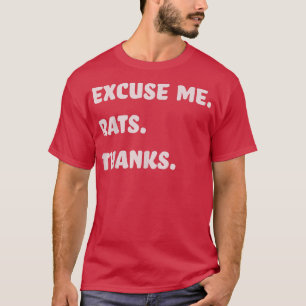Camiseta Me gustan las ratas...............................