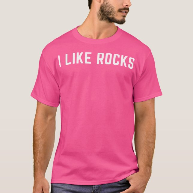 Camiseta Me Gustan Las Rocas (Anverso)