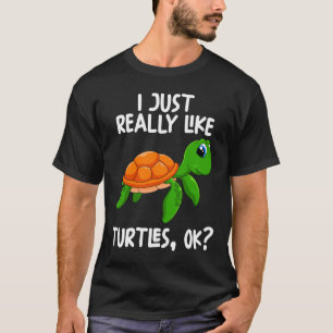 Camiseta Me Gustan Las Tortugas.