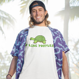 Camiseta Me Gustan Las Tortugas