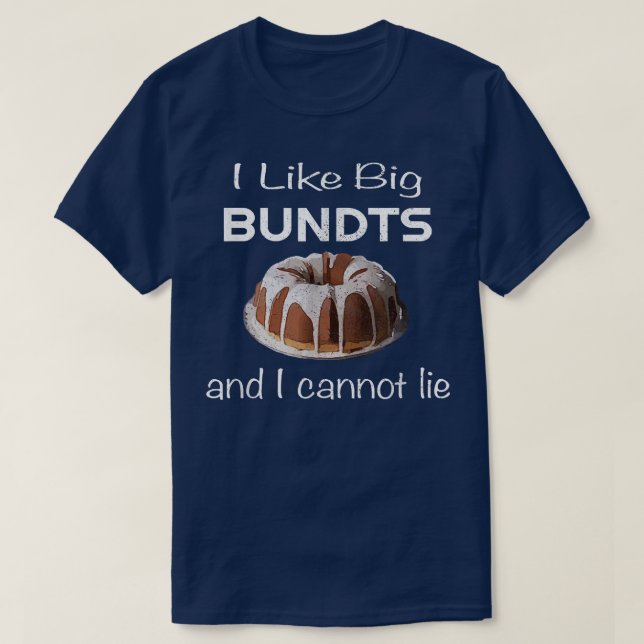 Camiseta Me gustan los Big Bundts y no puedo mentir por hac (Diseño del anverso)