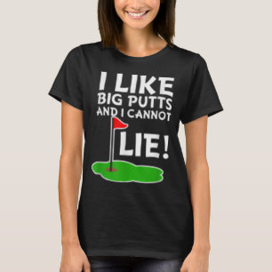 Camiseta Me gustan los Big Putts y no puedo mentir el diver