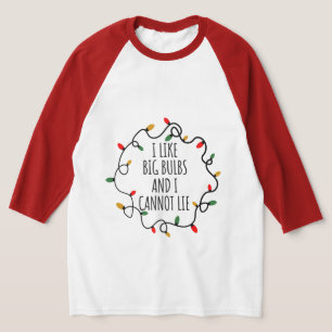 Camiseta Me gustan los bulbos grandes y no puedo mentir div