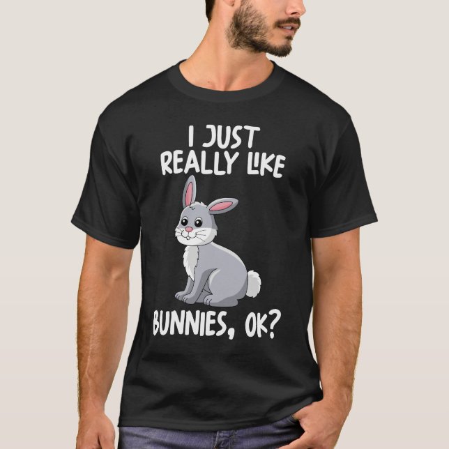 Camiseta Me Gustan Los Bunnies. (Anverso)
