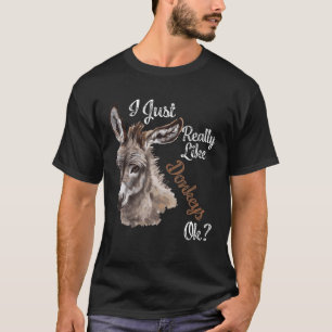 Camiseta Me Gustan Los Burros. Miniatura de Donkey Lo