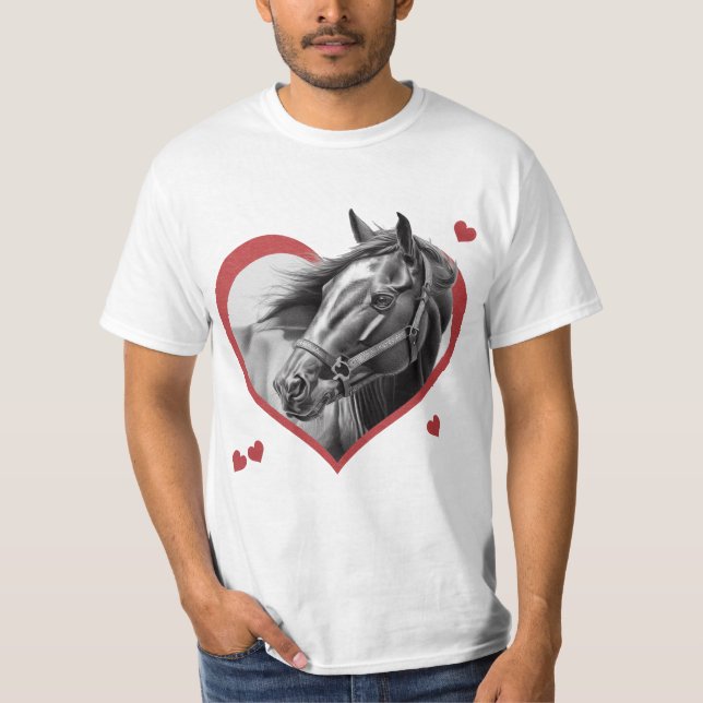 Camiseta Me gustan los caballos nuevos 2 (Anverso)