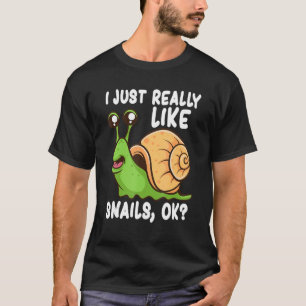 Camiseta Me Gustan Los Caracoles, Ok, El Amante De Los Cara