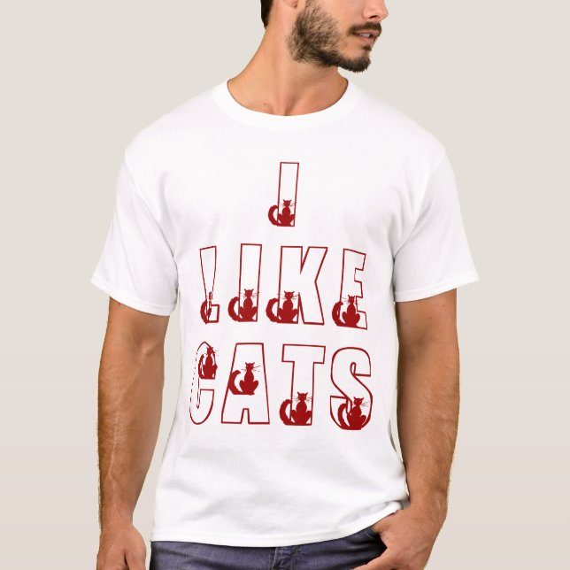 Camiseta Me Gustan Los Cats Shirt (Anverso)