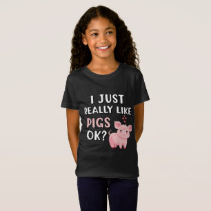 Camiseta Me Gustan Los Cerdos.