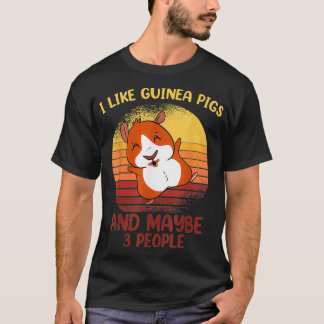 Camiseta Me Gustan Los Cerdos De Guinea