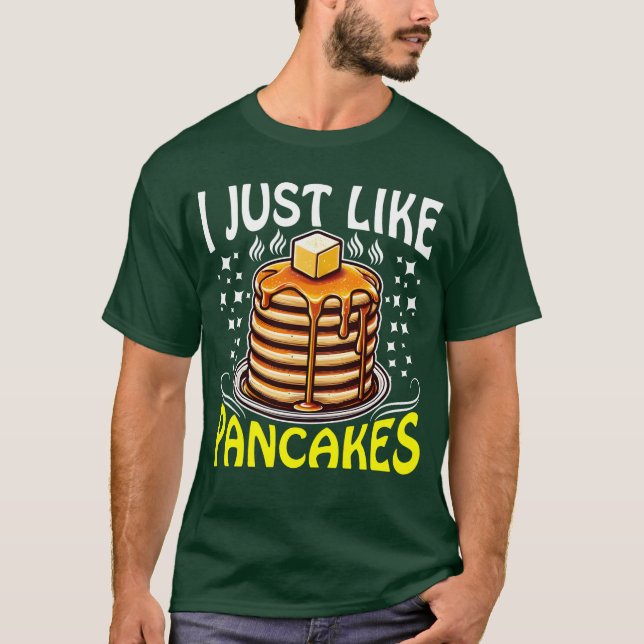 Camiseta me gustan los crepes (Anverso)