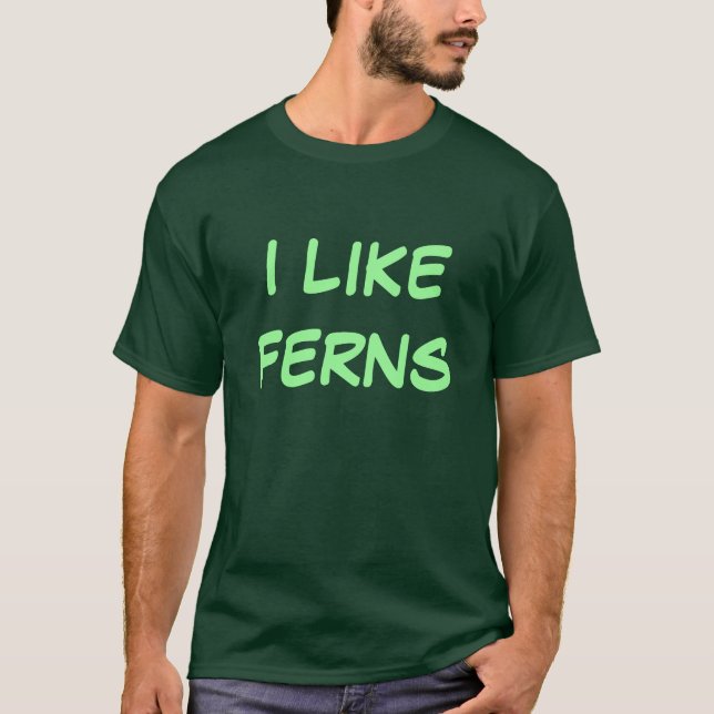 CAMISETA ME GUSTAN LOS FERNOS (Anverso)