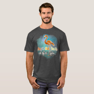 Camiseta Me gustan los flamencos -No son como yo